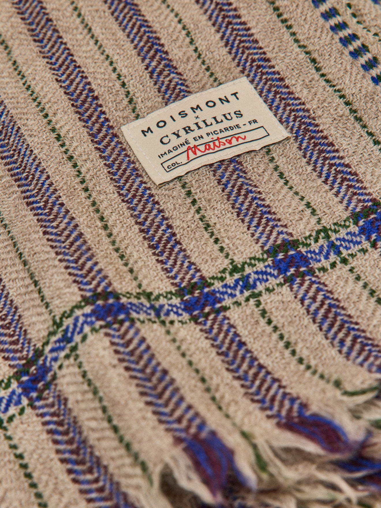 Wolldecke – Collaboration Moismont x Cyrillus