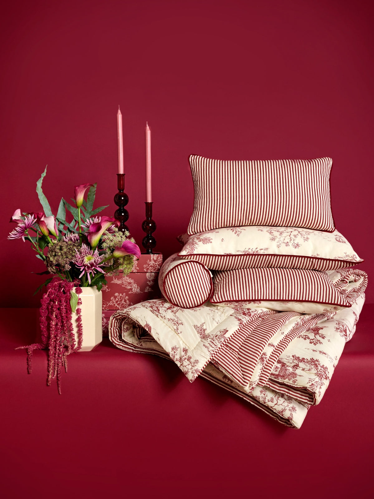 Kissen mit Volants - Anniversaire Marquise-Kollektion