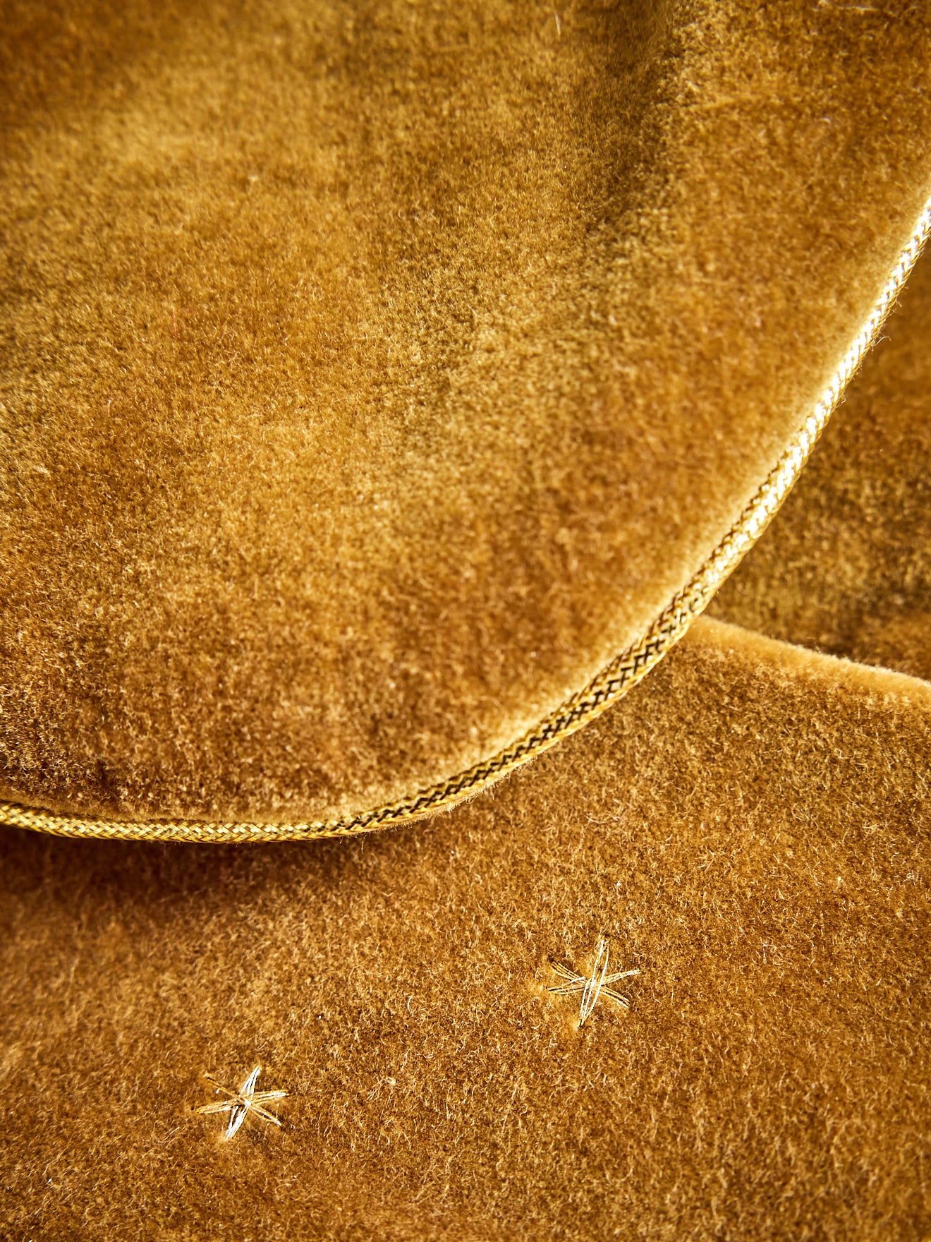 Große Nikolausstiefel aus Velours