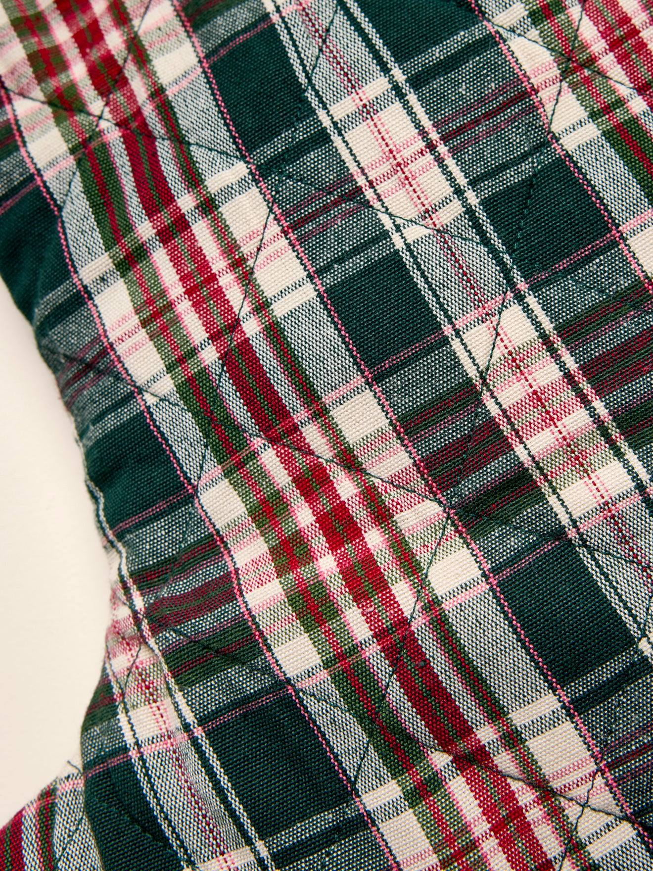 Weihnachtssocke im Tartan-Stil – Weihnachtskollektion