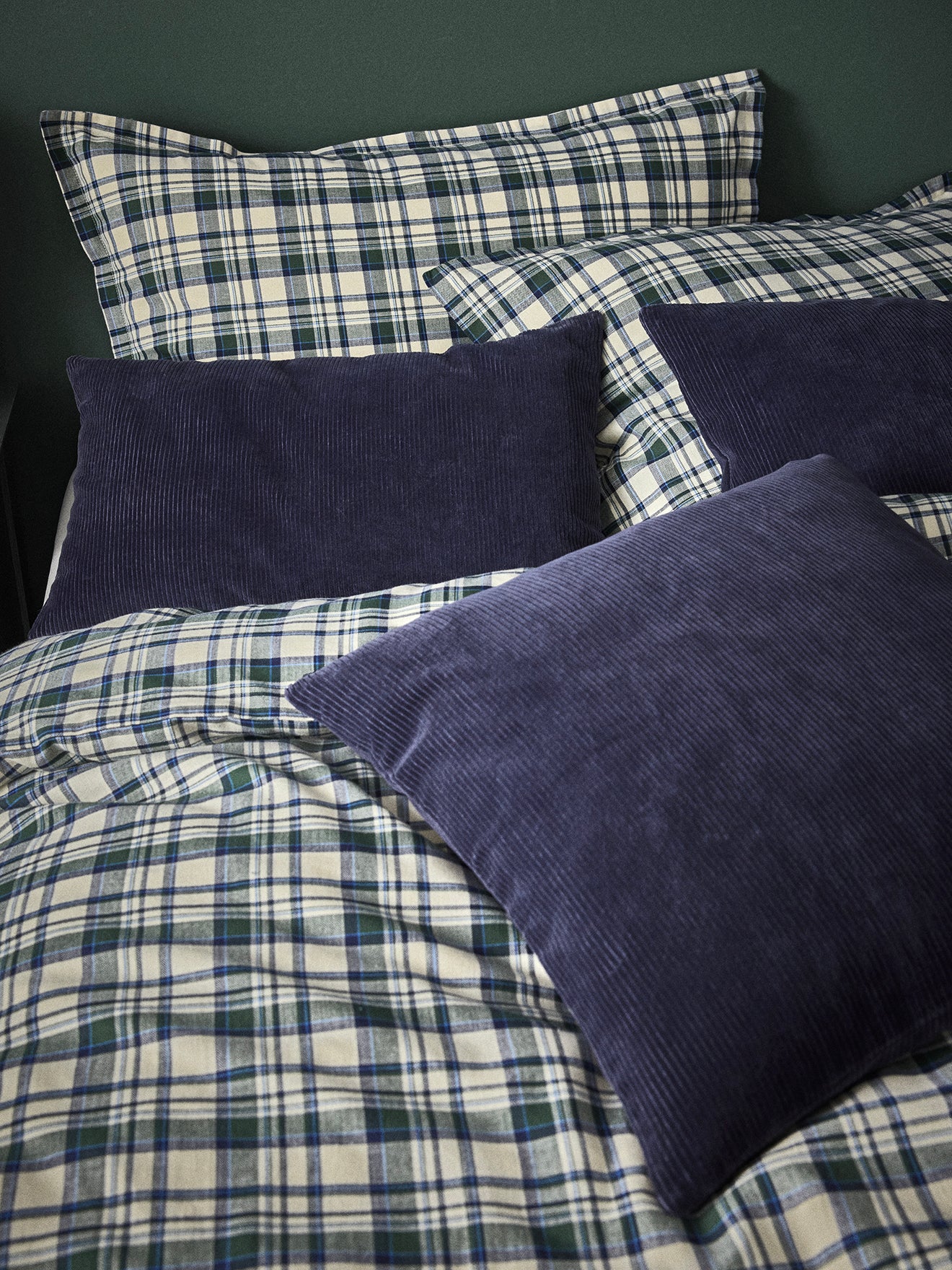 Kissenhülle aus Corduroy