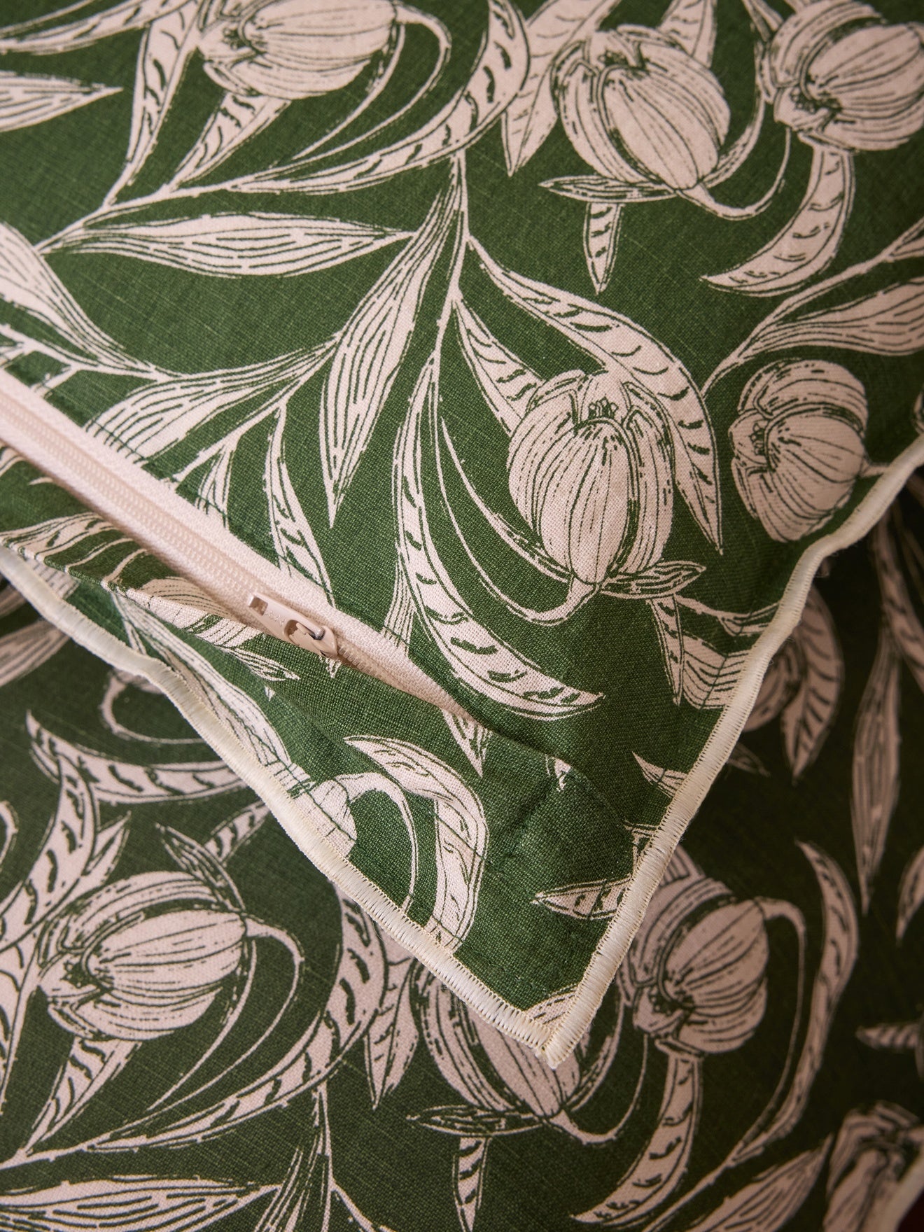 Kissenbezug mit Print « Lucie »