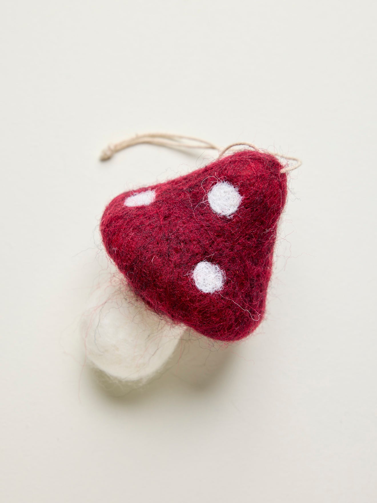 Anhänger-Set « Pilze » aus Filz – 4er Pack