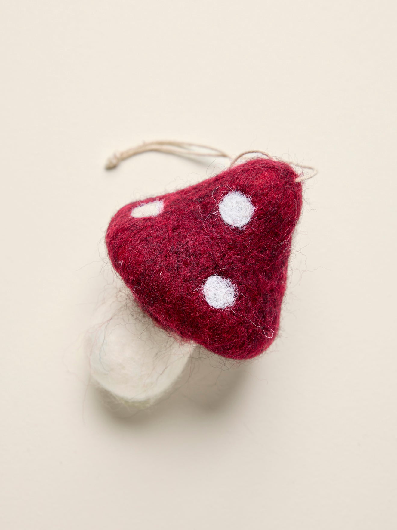 Anhänger-Set « Pilze » aus Filz – 4er Pack