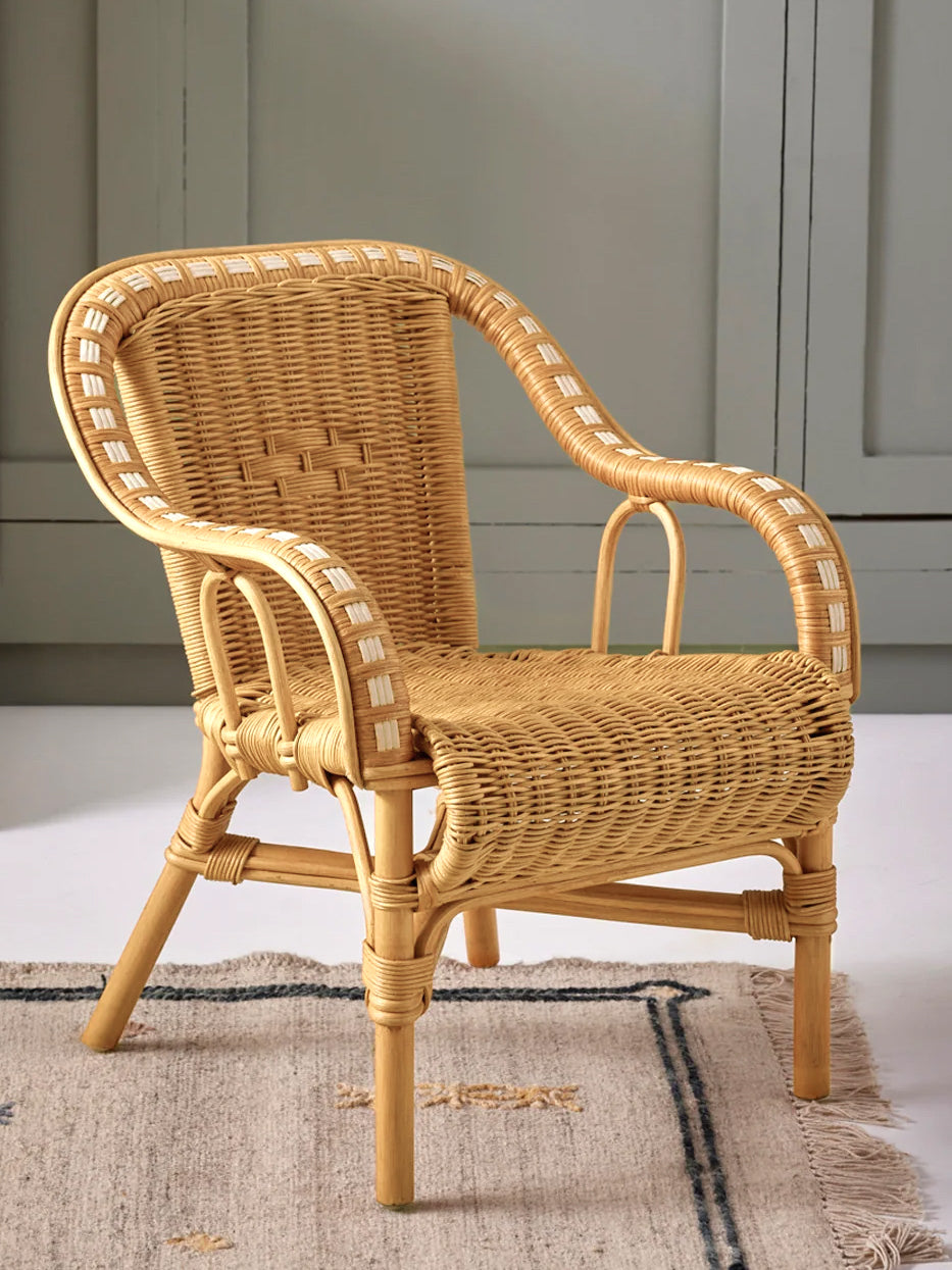 Kinder-Sessel aus Rattan « Marceau »