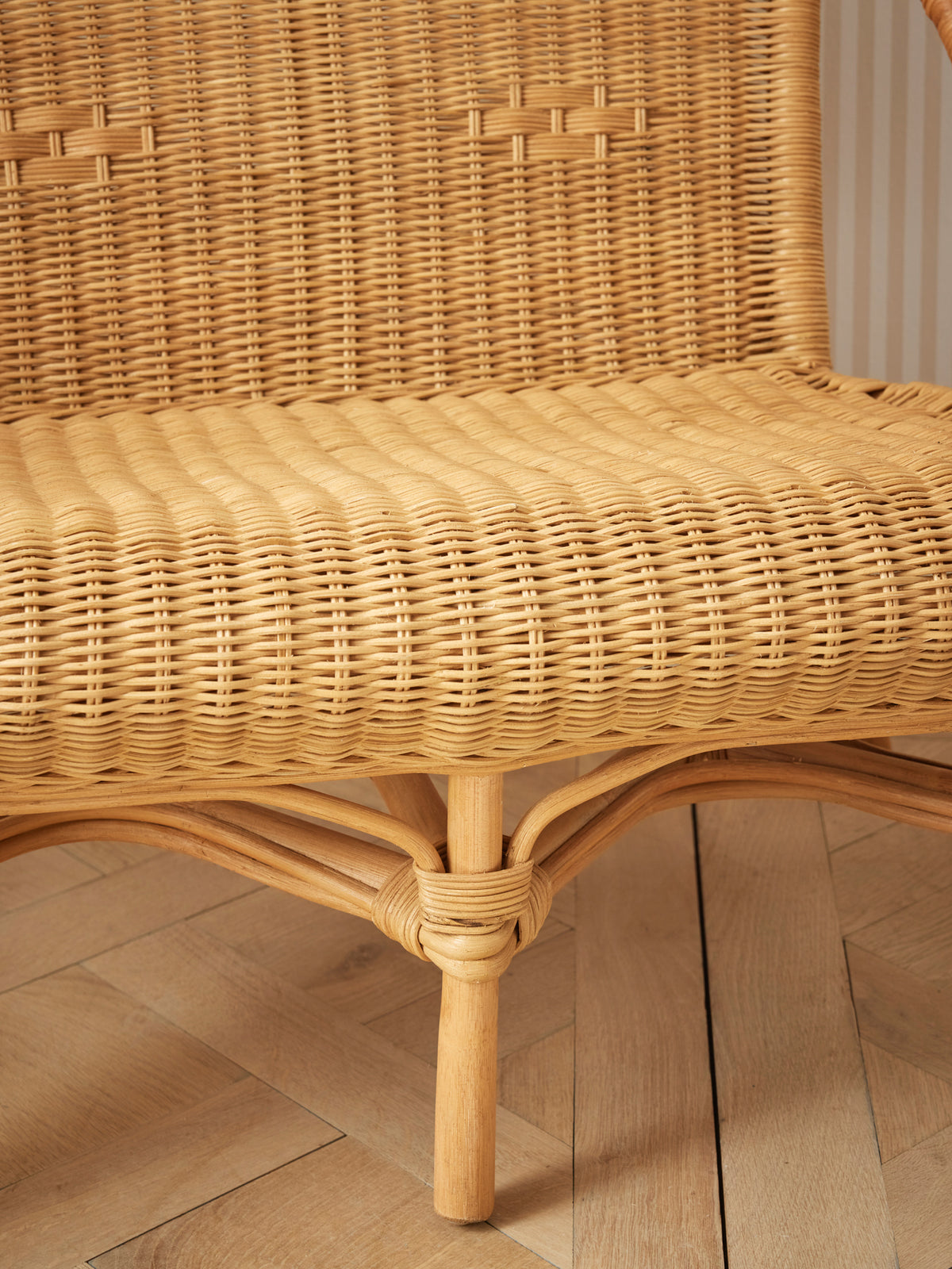 Kinder-Sitzbank aus Rattan « Marcel »