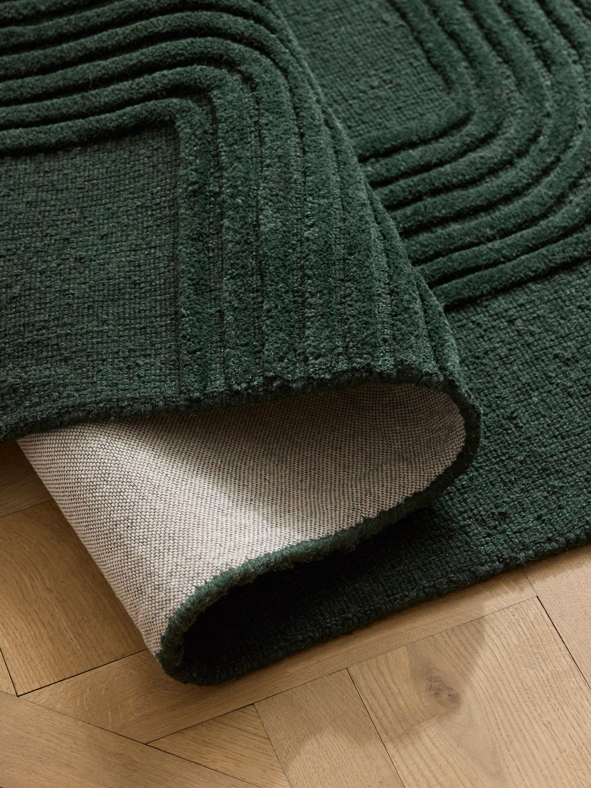 Teppich aus reiner Wolle « Anatole » – kleines Modell