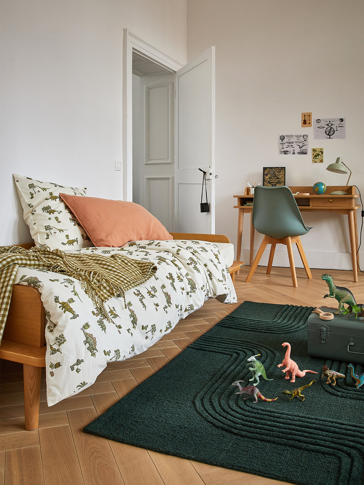 Teppich aus reiner Wolle « Anatole » – kleines Modell