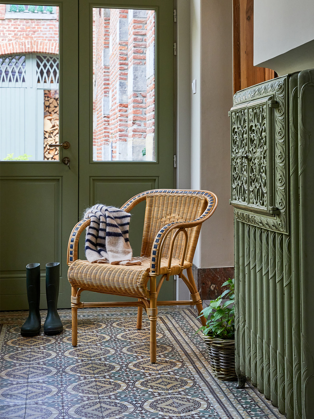 Sessel aus Rattan « Marceau »