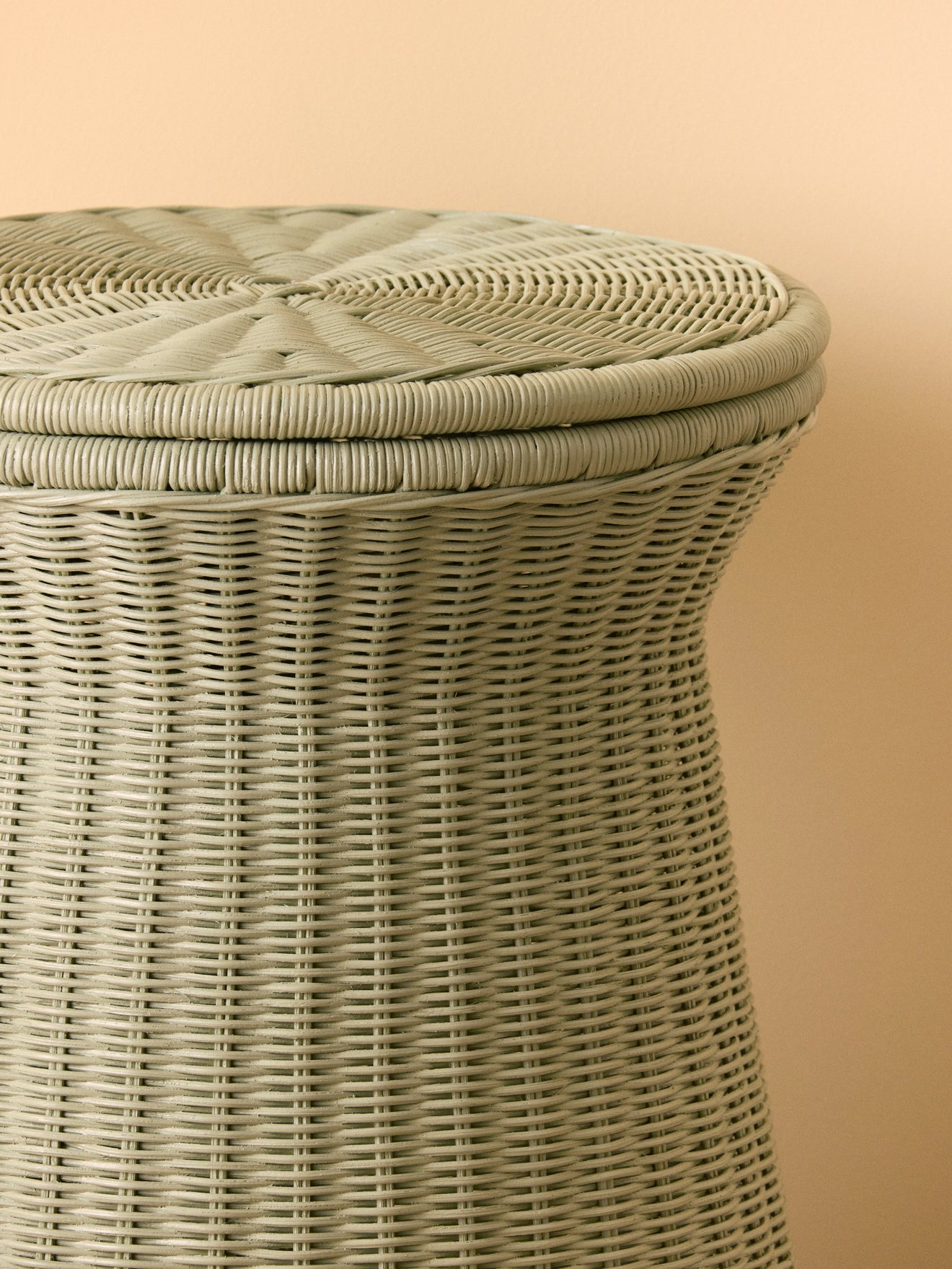 Rattan-Hocker „Emile”