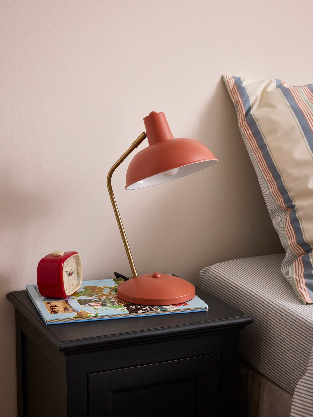 Lampe im Retro-Stil