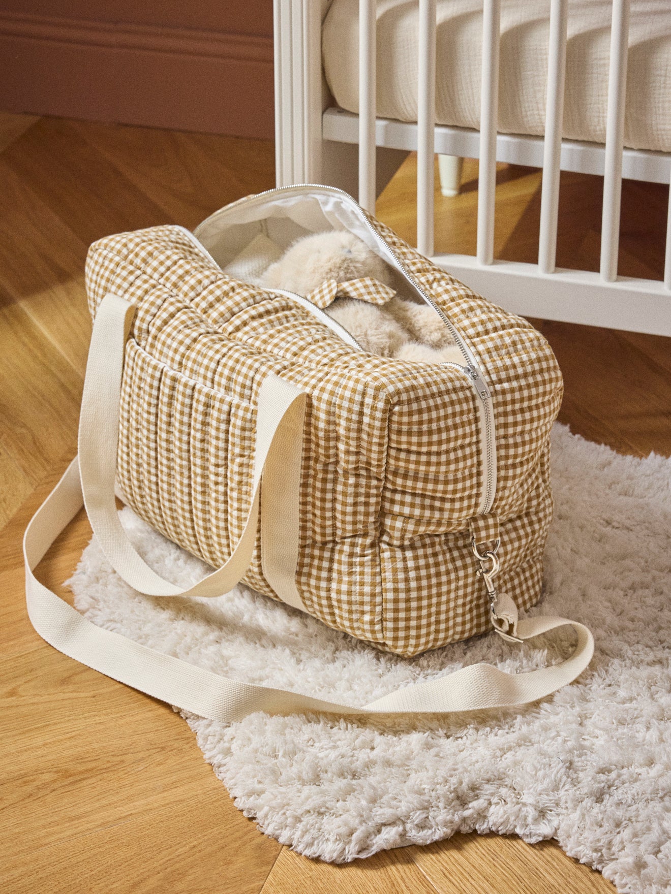 Wickeltasche aus Baumwoll-Gaze