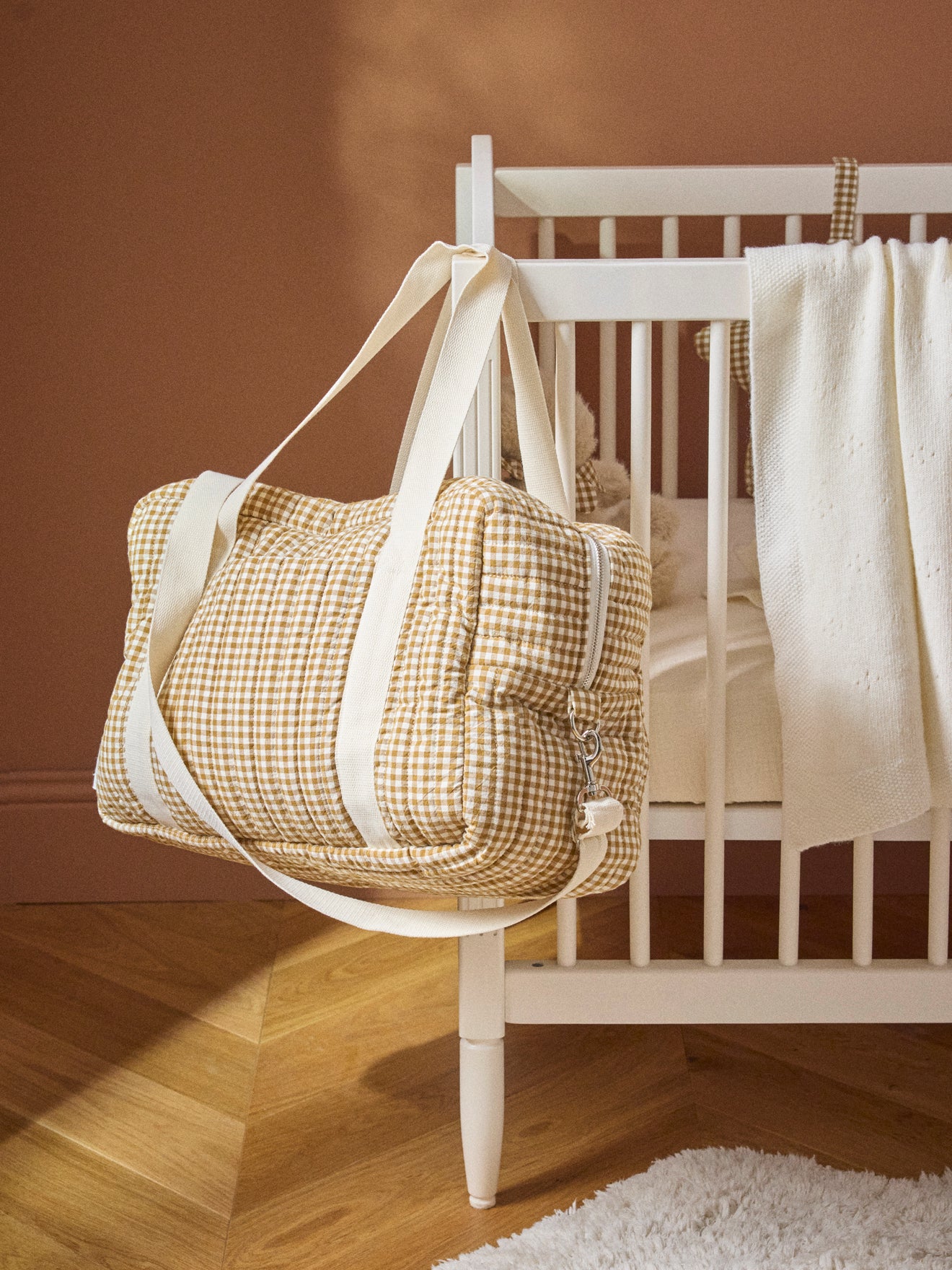 Wickeltasche aus Baumwoll-Gaze