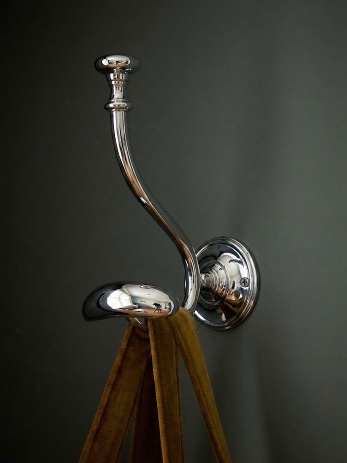 Wandhaken aus Messing Edouard