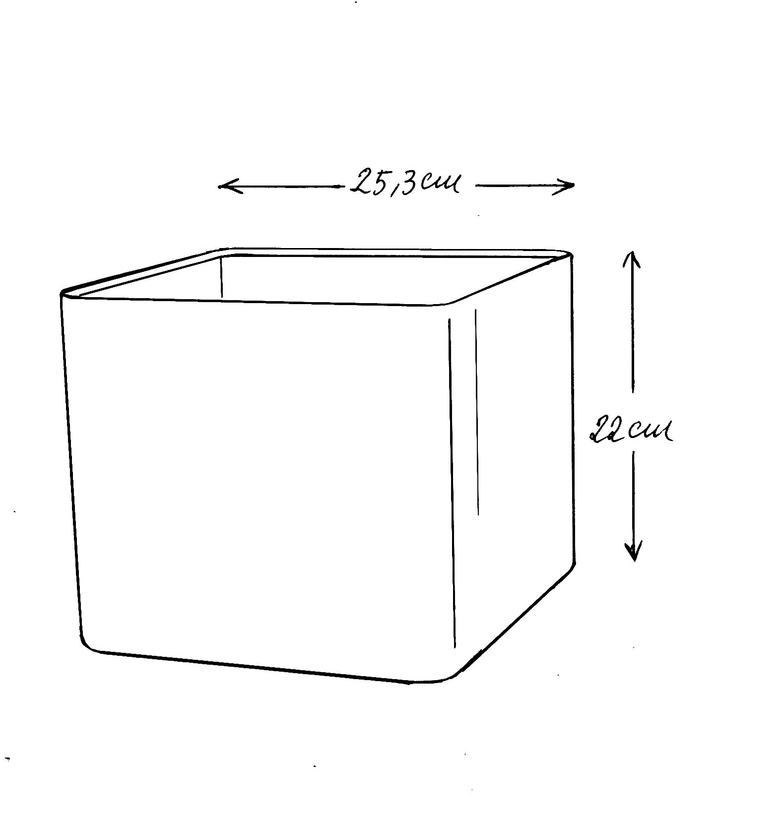Abat-jour aus Raphia - kleine Version
