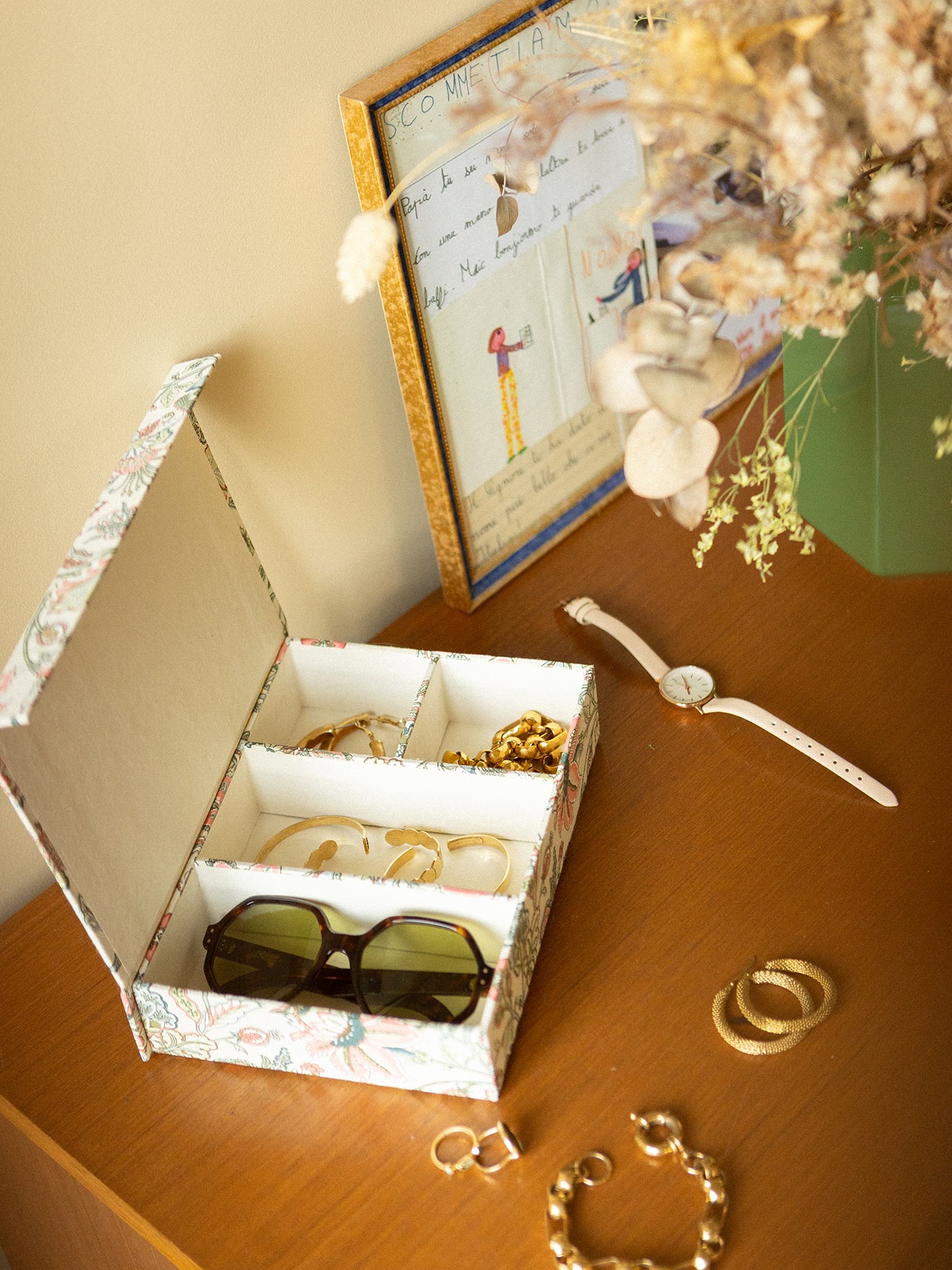 Schmuckkästchen aus Papier « Augustine »