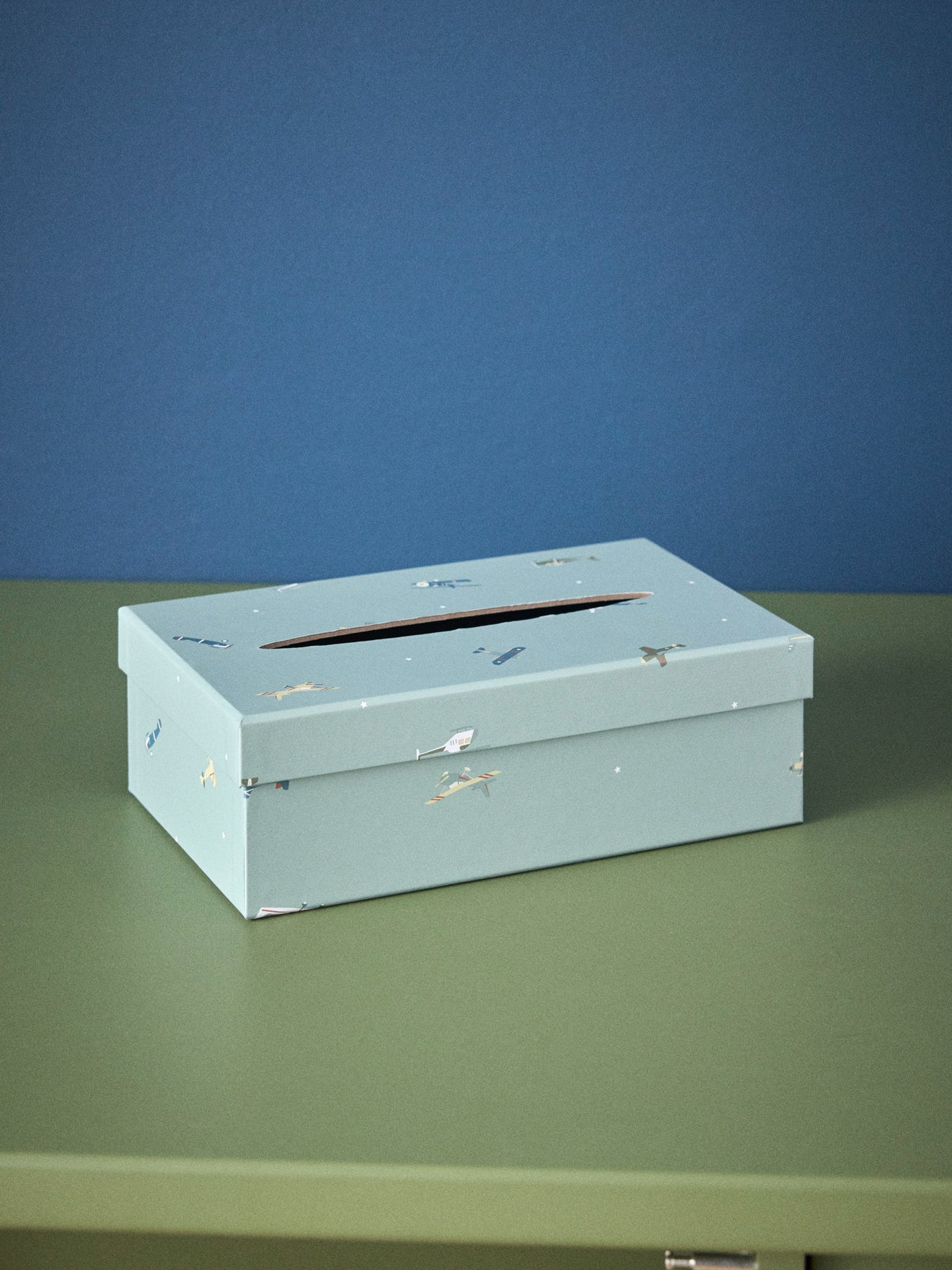 Papiertaschentuchbox mit Druck