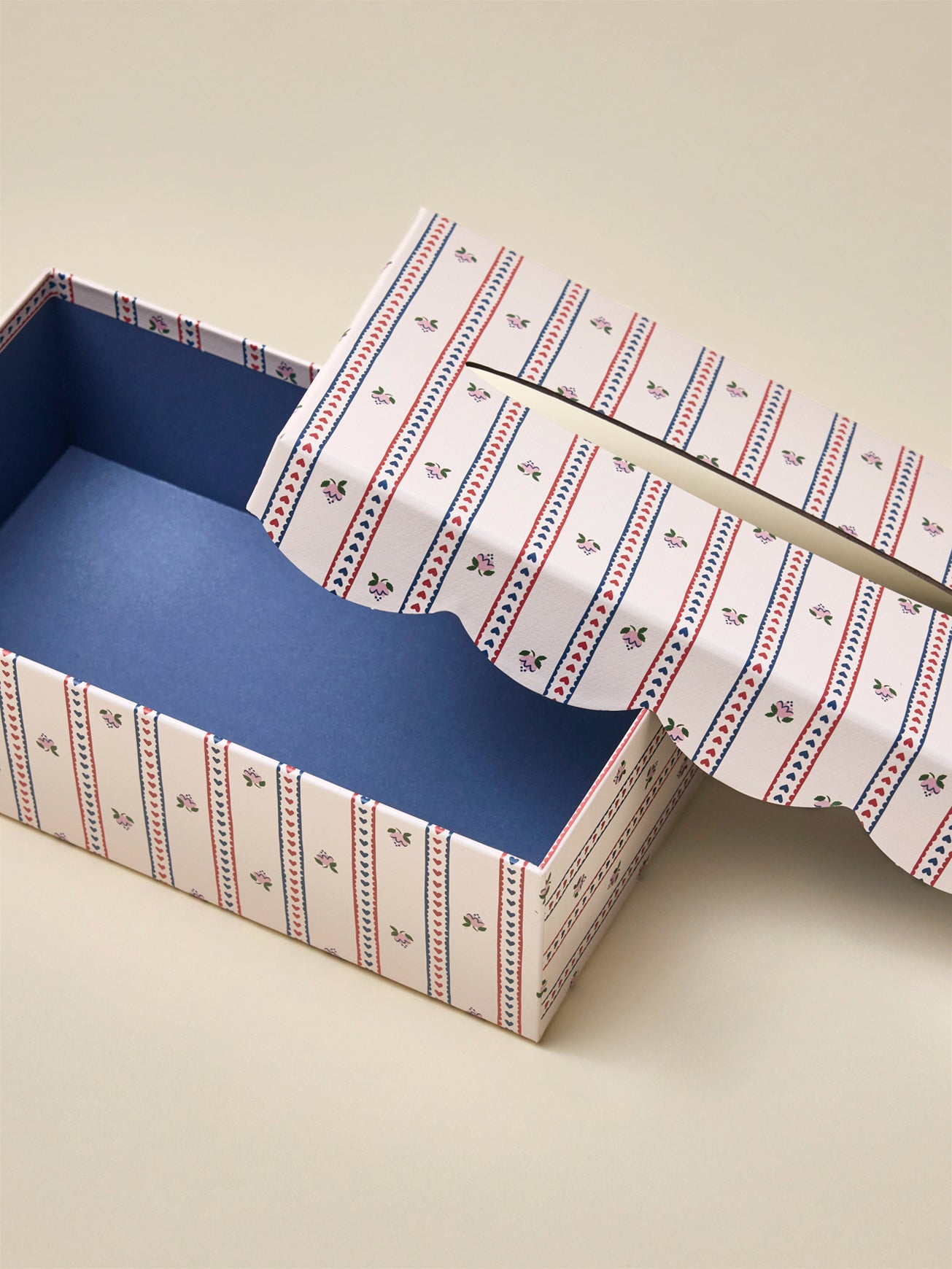 Papiertaschentuchbox mit Druck