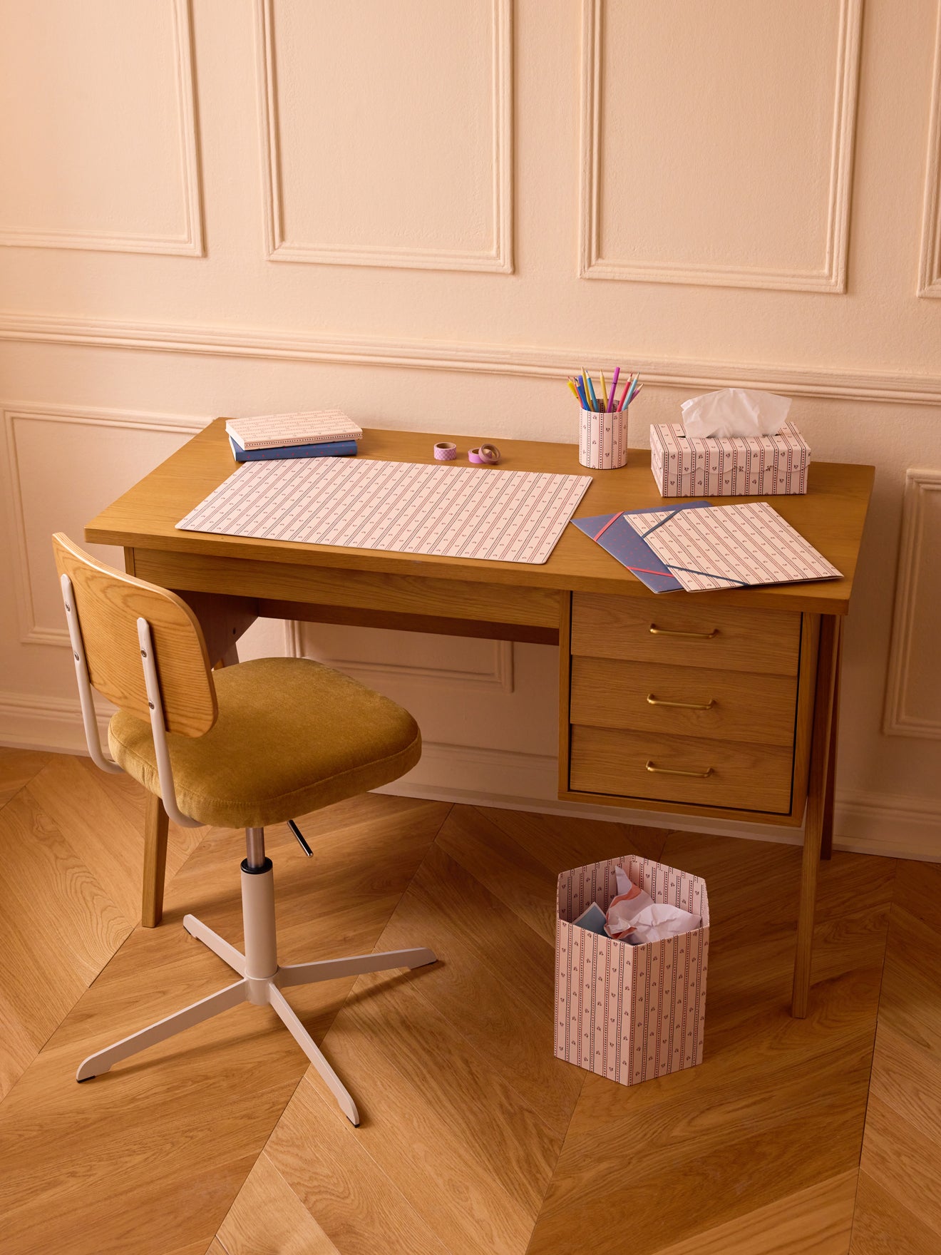 Papiertaschentuchbox mit Druck