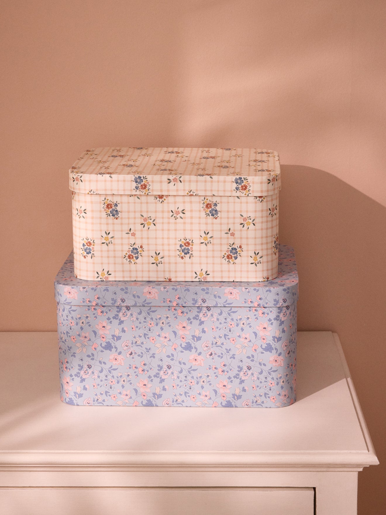 Aufbewahrungsboxen „Rosemary“ im 2er-Set