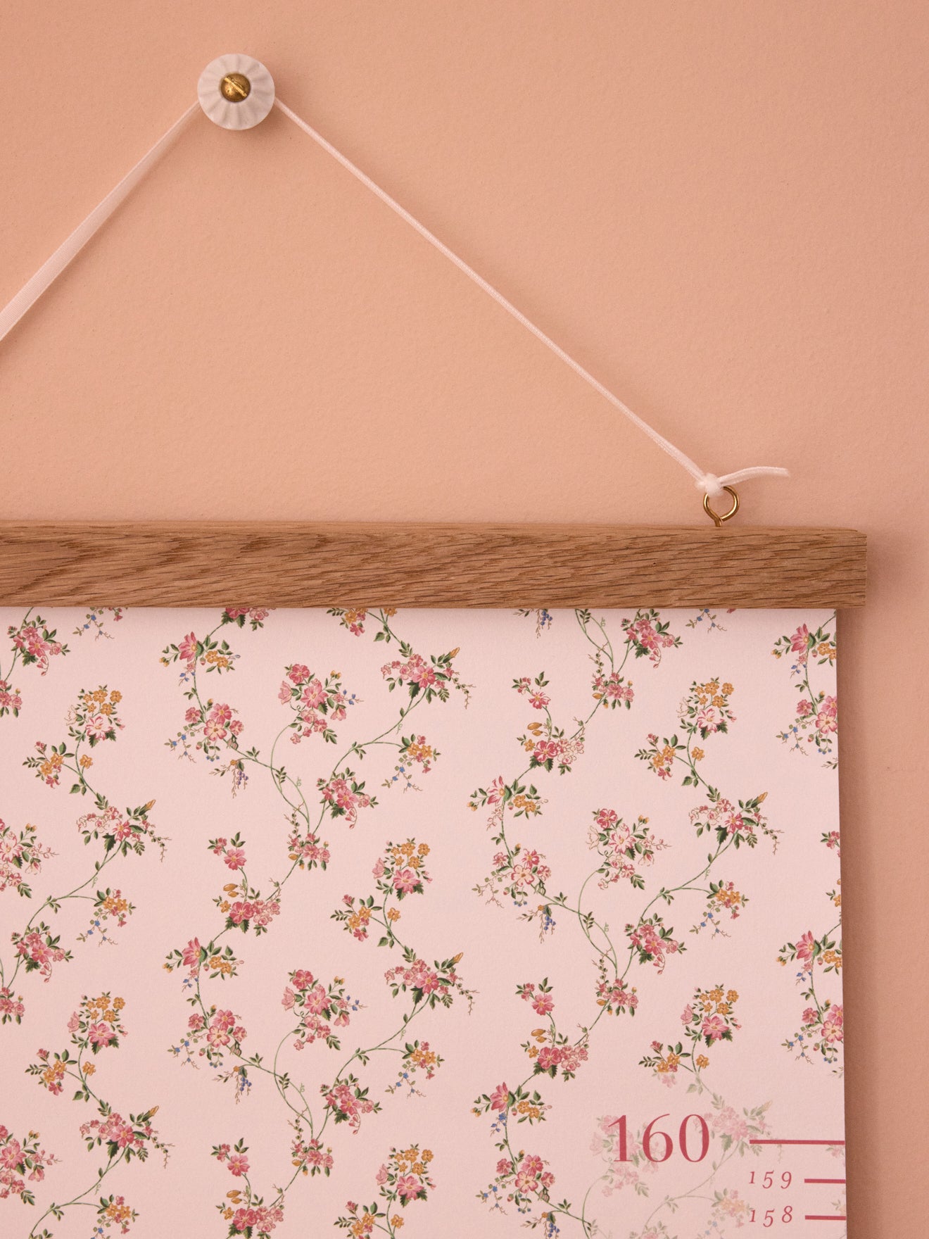 Messlatte mit Blumenmuster Cyrillus X Cotton Bird