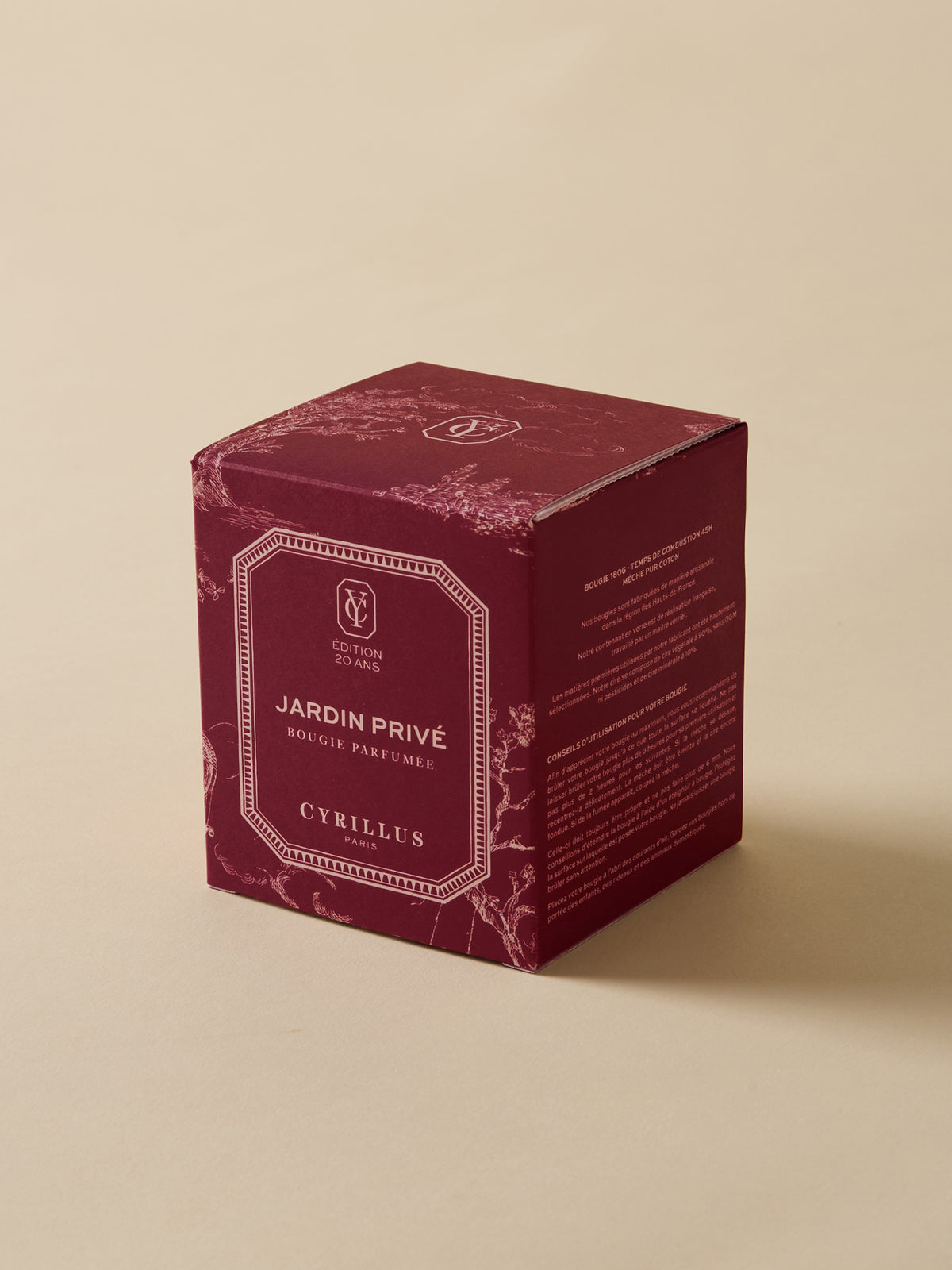 Kerze „Jardin Privé“ – MARQUISE-JUBILÄUMSKOLLEKTION