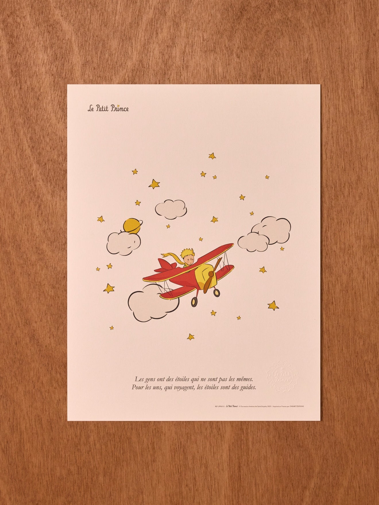 Poster „Der kleine Prinz“ – Cyrillus X Oneart