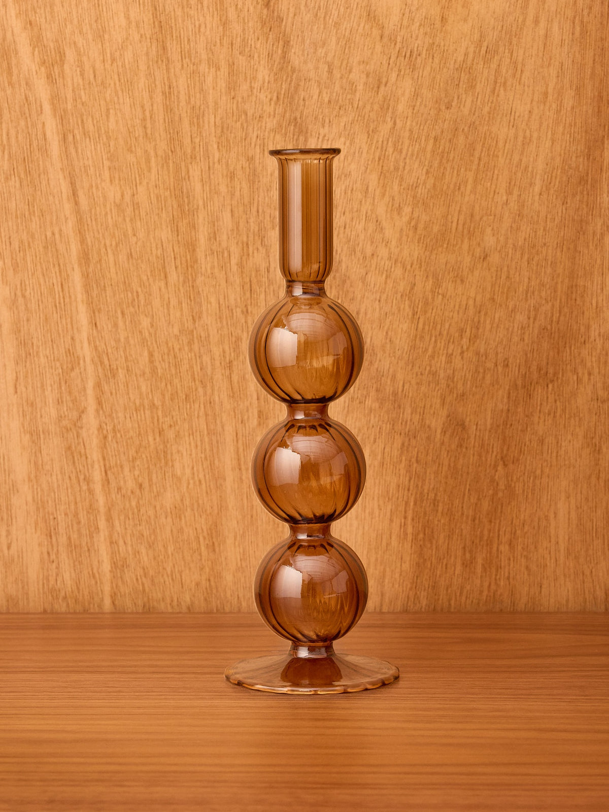Glaskerzenhalter „Auguste“ – mittleres Modell