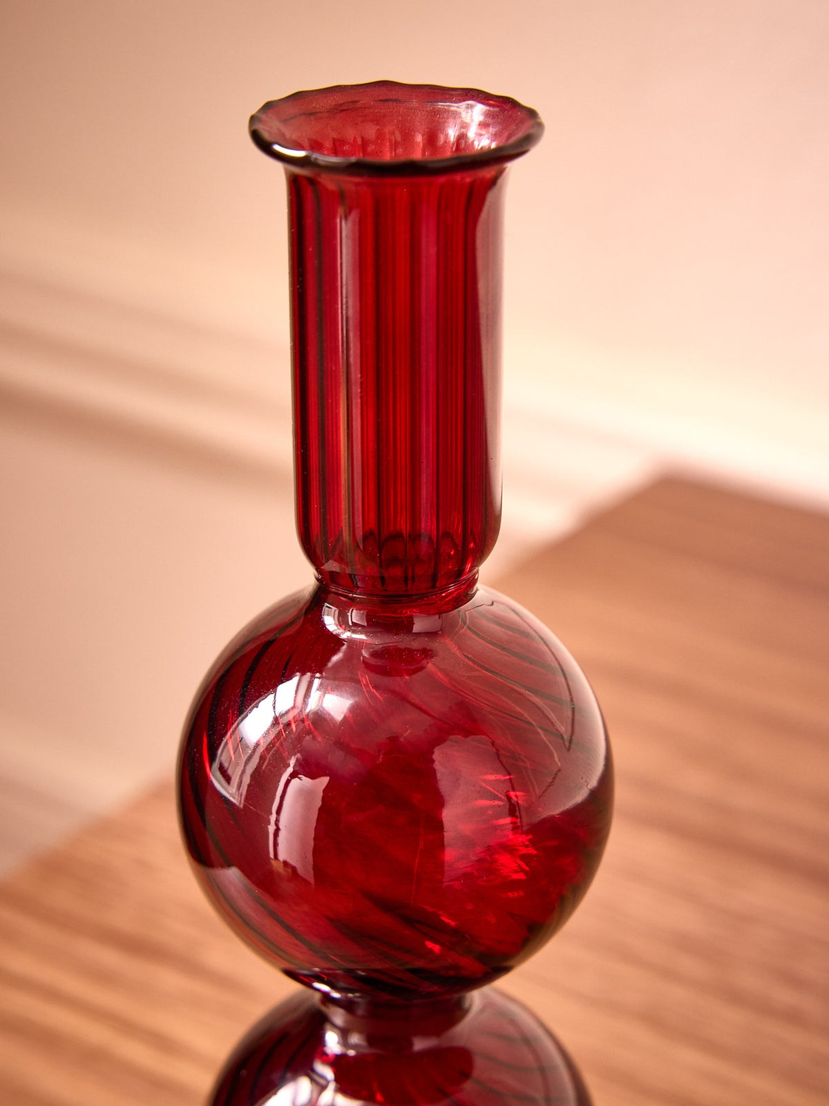 Glaskerzenhalter „Auguste“ – kleines Modell