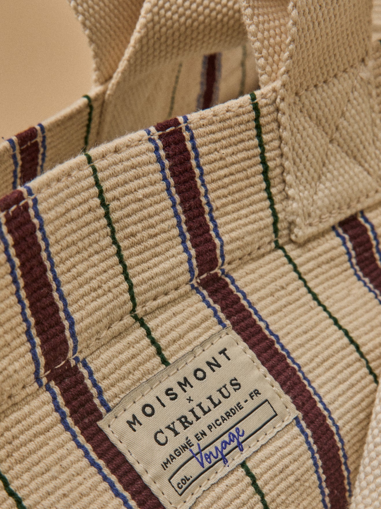 Maxi-Shopper mit Streifen – Collaboration Moismont x Cyrillus