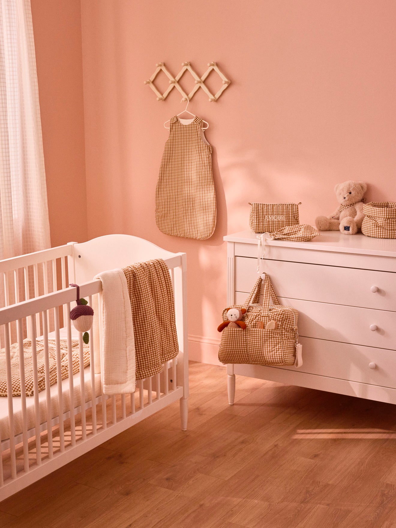 Wickeltasche aus Baumwoll-Gaze