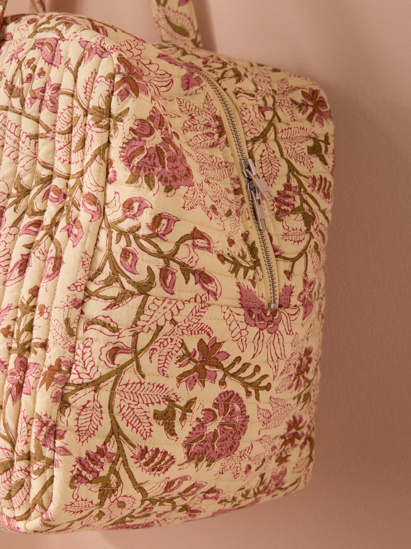 Wochenendtasche mit Blumenmuster