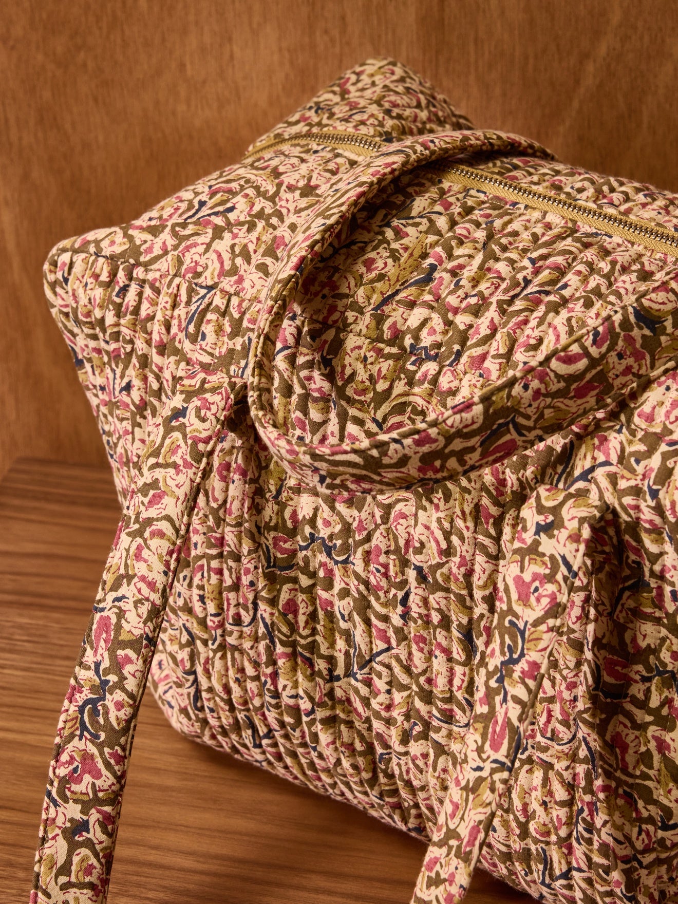 Wochenendtasche mit indischem Blumenmuster „Agra“