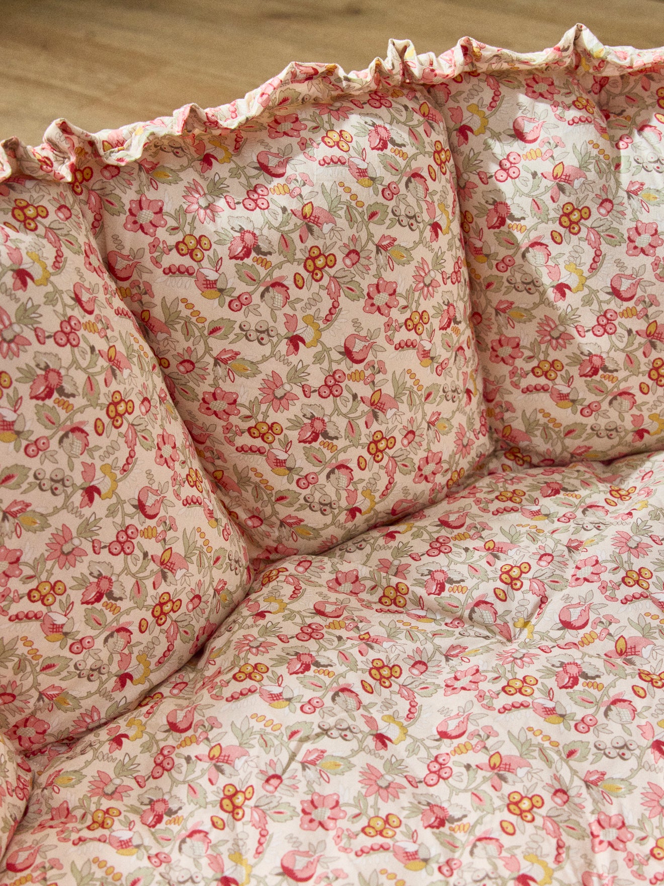 Mobile aus Wolle „Wolken und Tropfen“