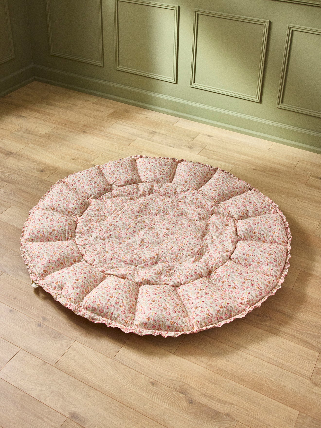 Mobile aus Wolle „Wolken und Tropfen“