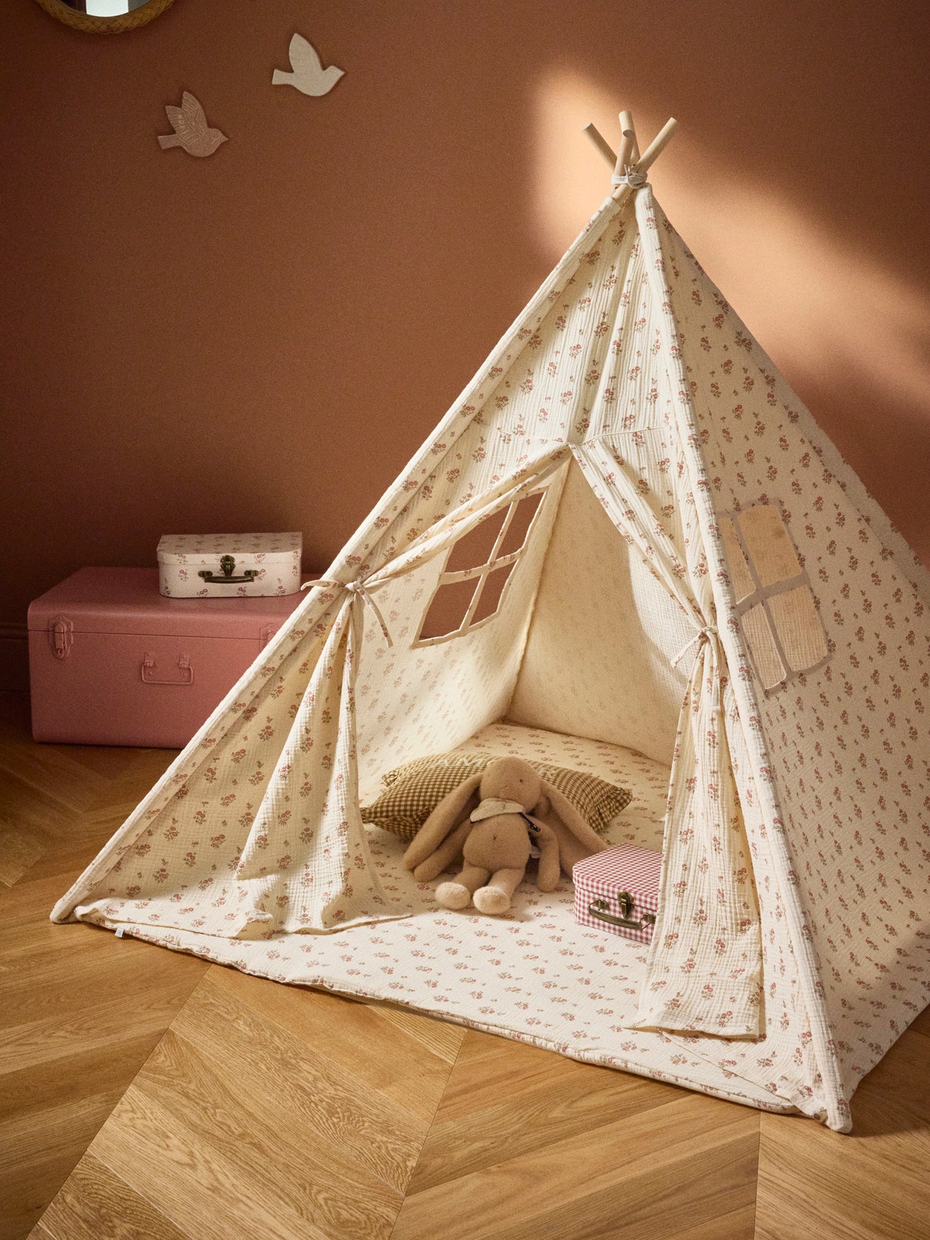 zelte kinderzimmer Kinder-Zelt Charly aus Baumwollgaze