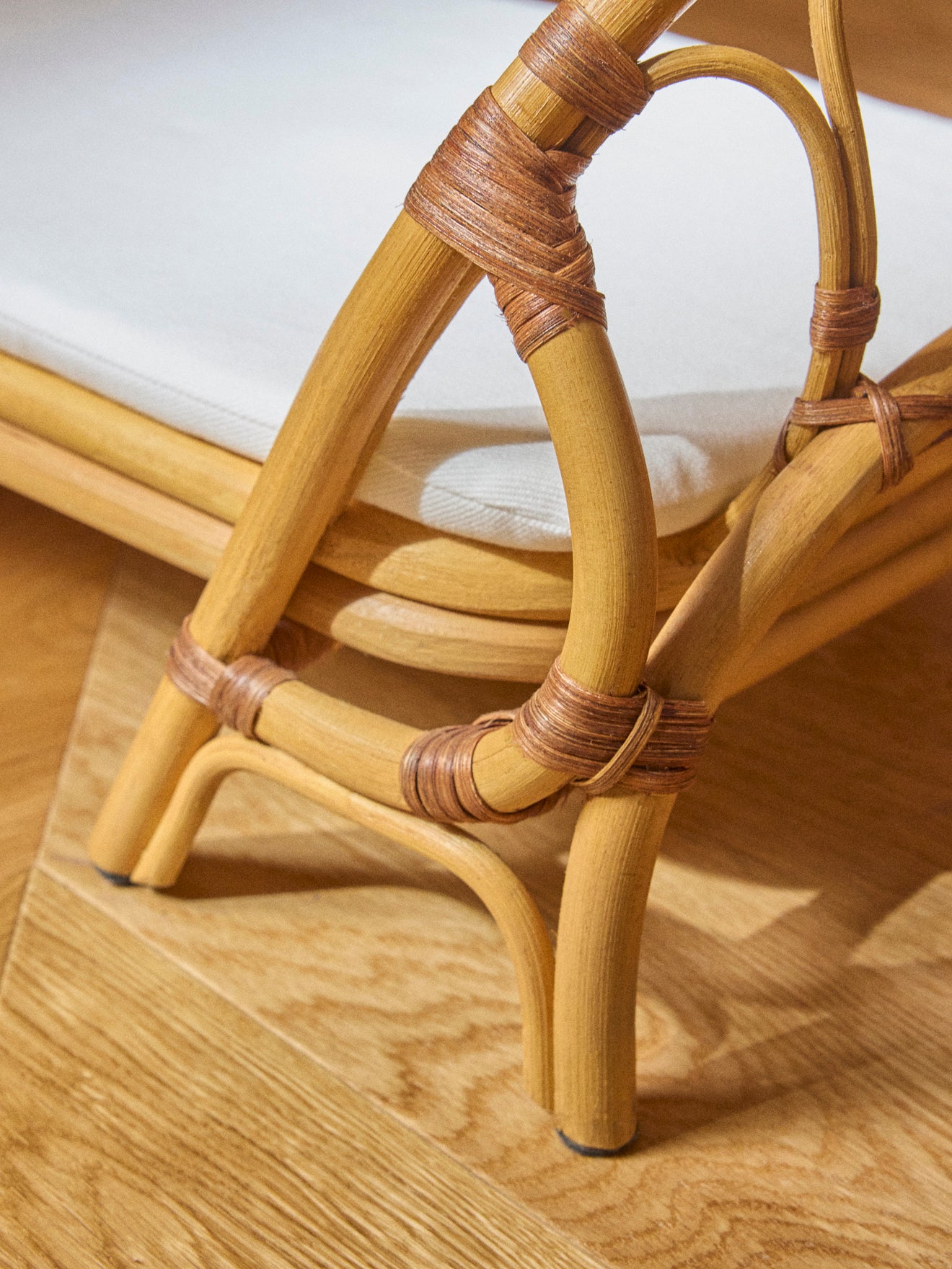 Puppenbett aus Rattan « Céleste »