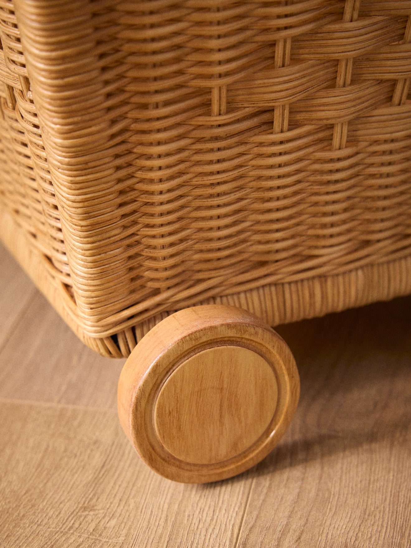 Kinderwagen aus Rattan