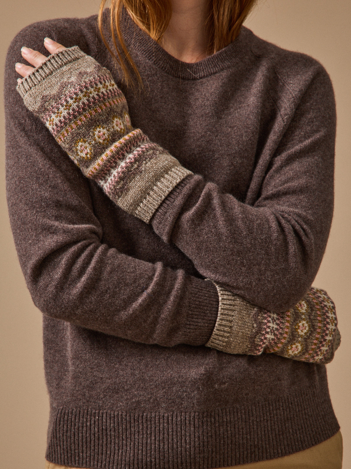 Damen-Handschuhe ohne Finger