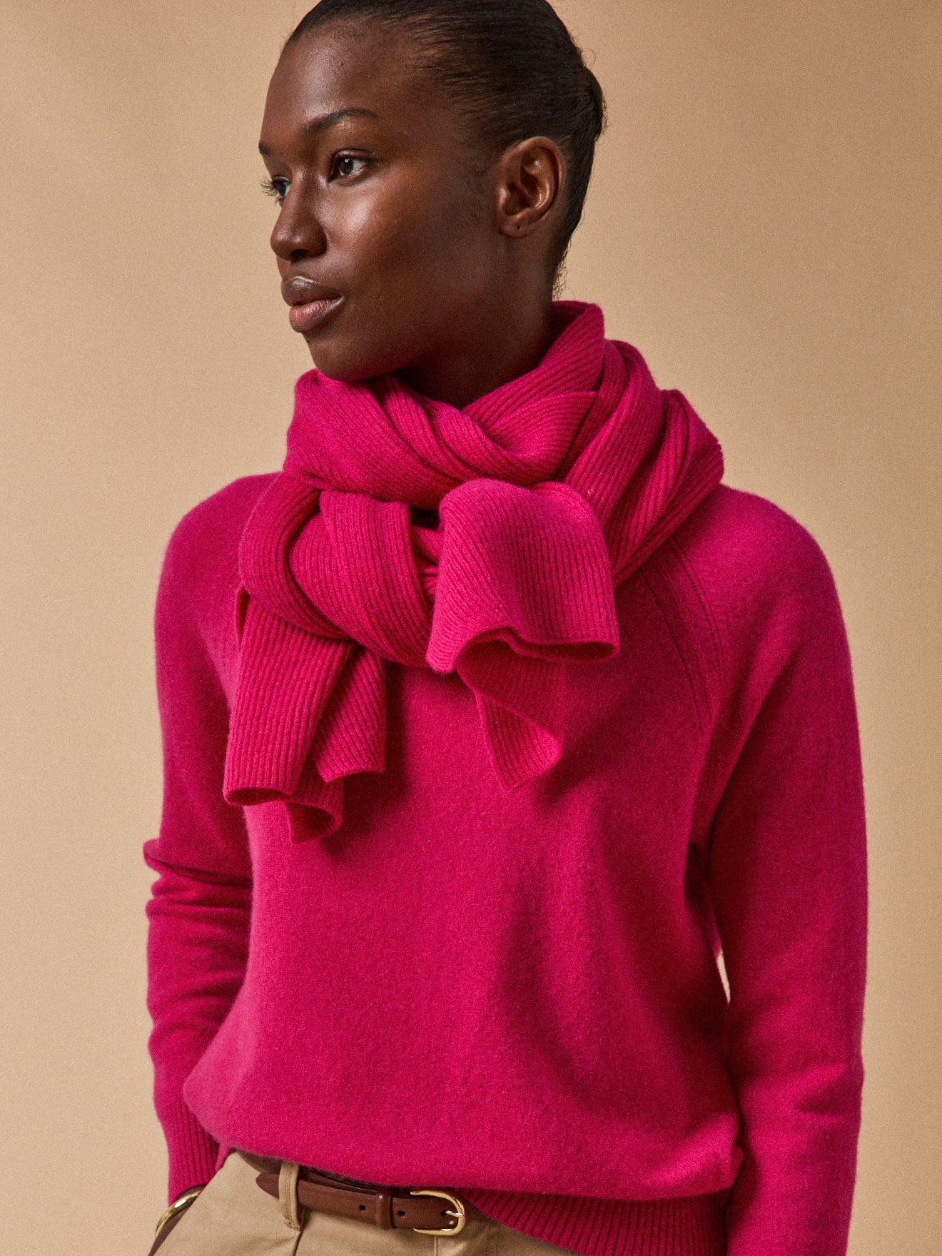 Damenschal aus Wolle und Cashmere