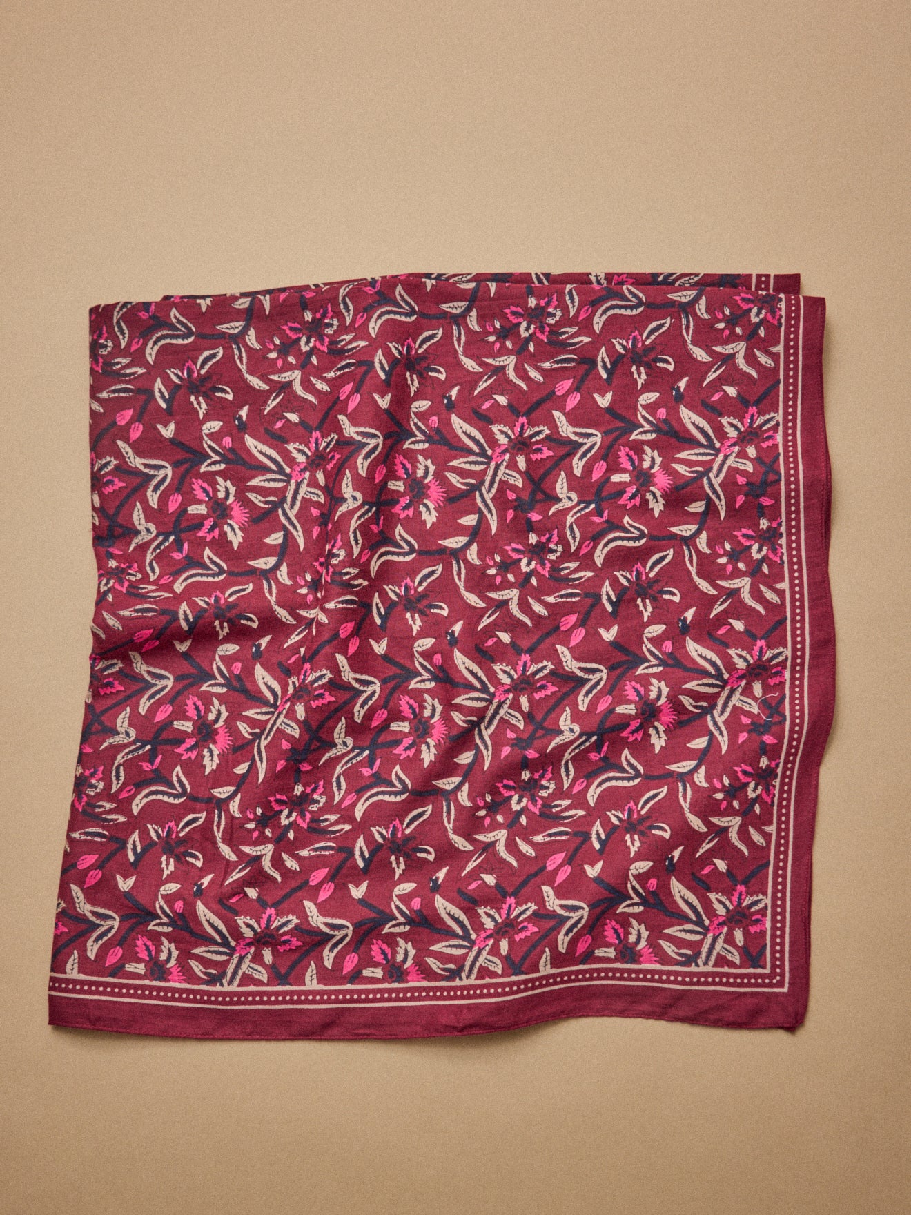 Damen-Schal mit « Floral »-Print