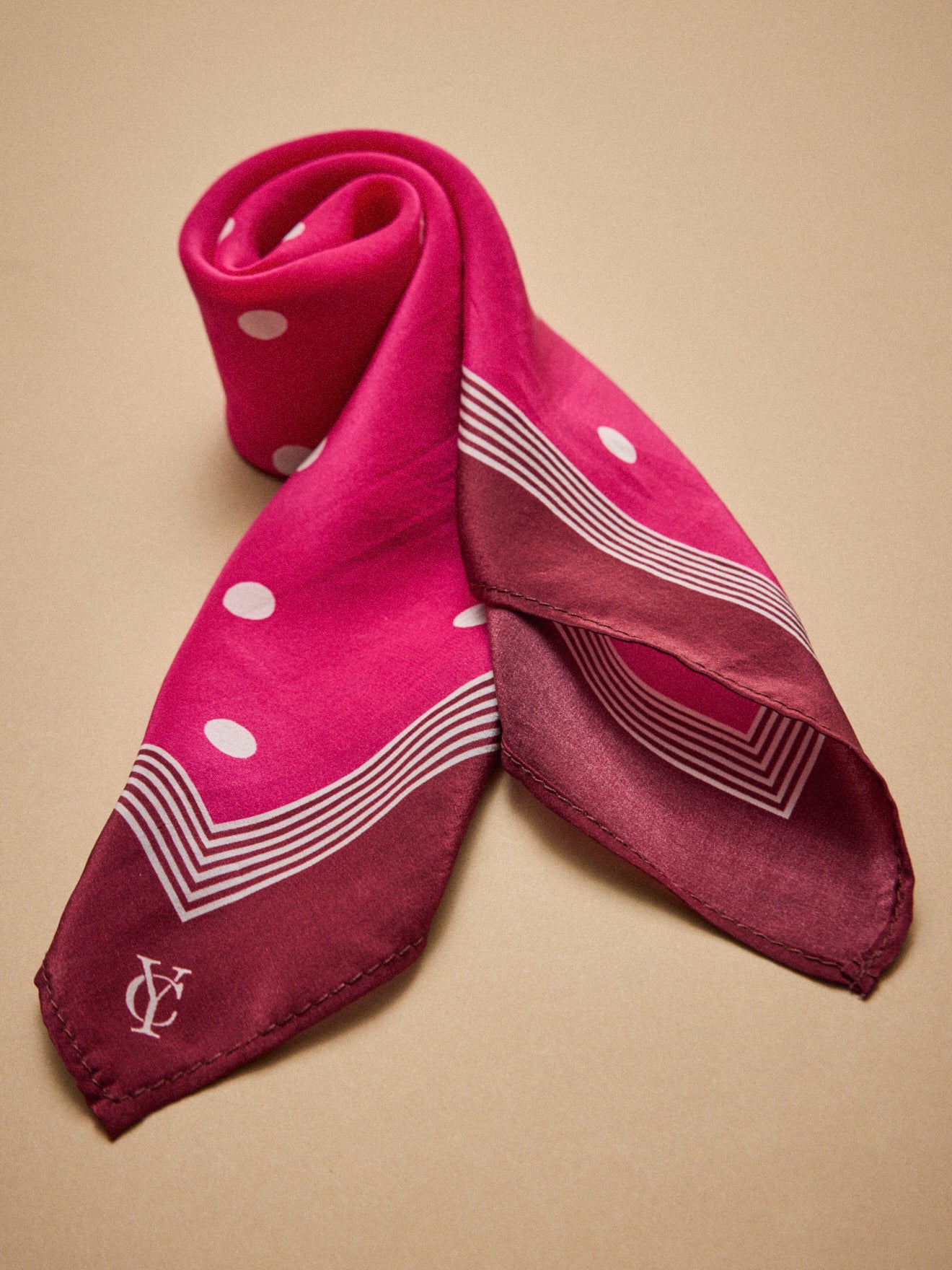 Damen-Bandana mit Polka Dots