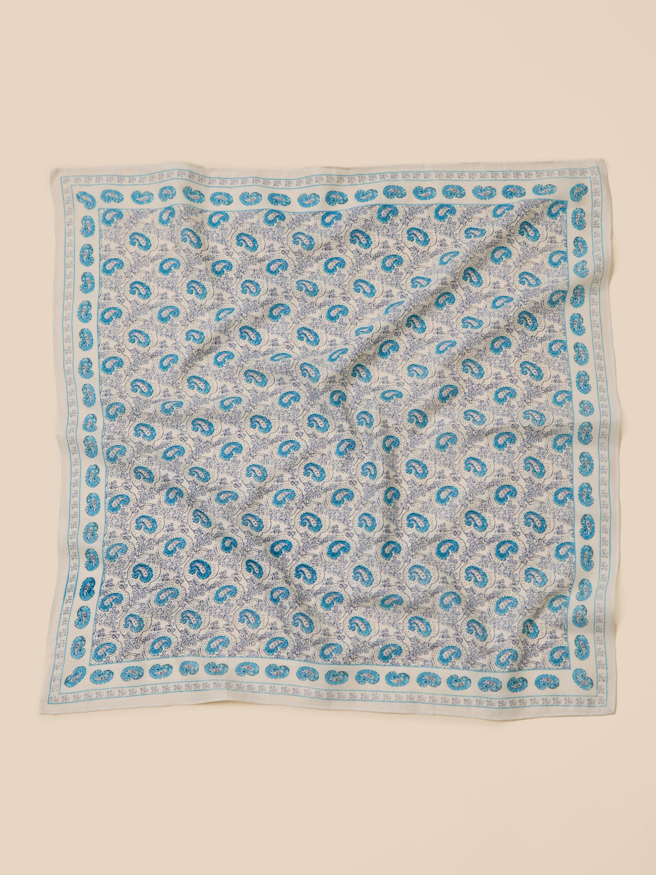 Damenschal aus Baumwolle mit Paisley-Muster