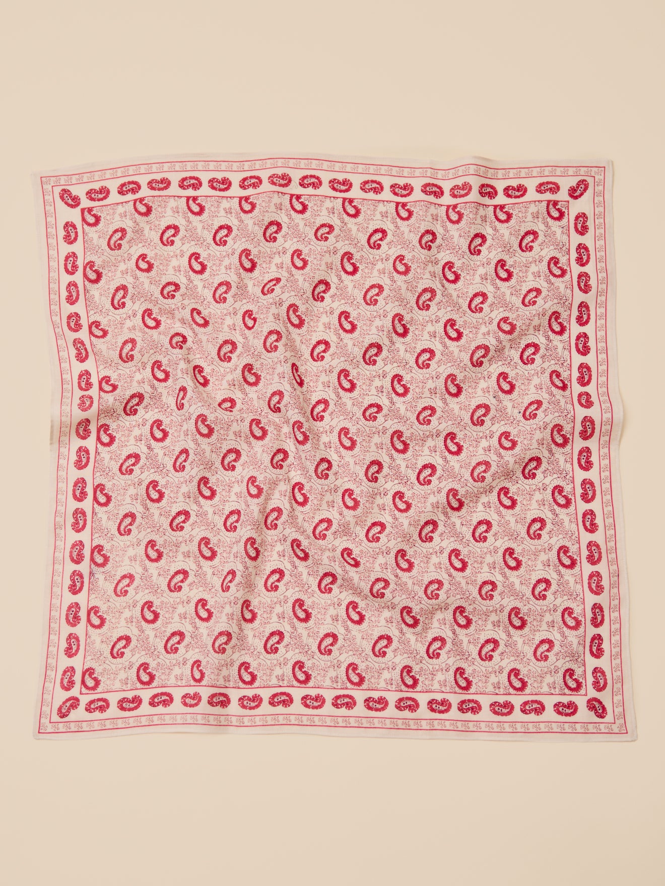 Damenschal aus Baumwolle mit Paisley-Muster