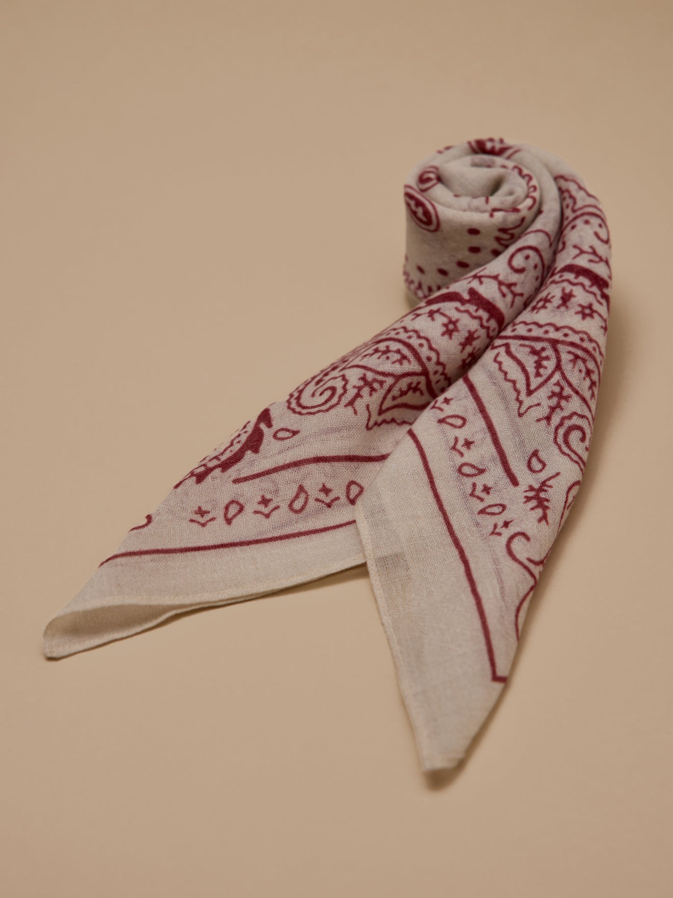 Damen-Bandana aus Wolle, bedruckt