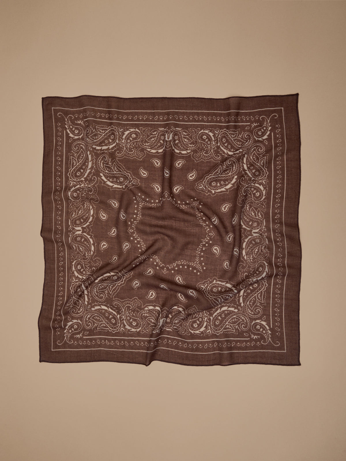 Damen-Bandana aus Wolle, bedruckt