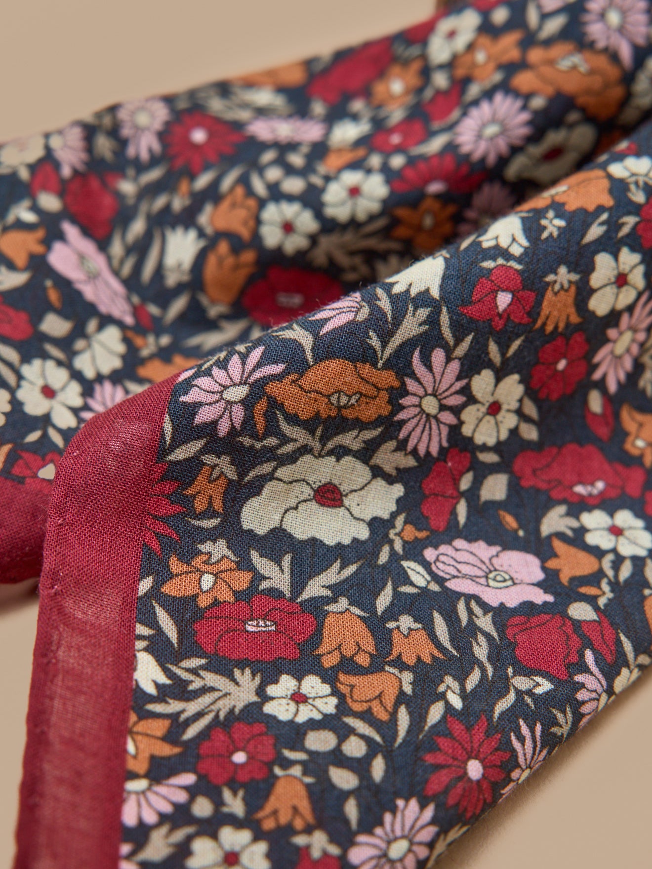 Bandana für Erwachsene « Petal&Daisy » – Made with Liberty Fabrics®