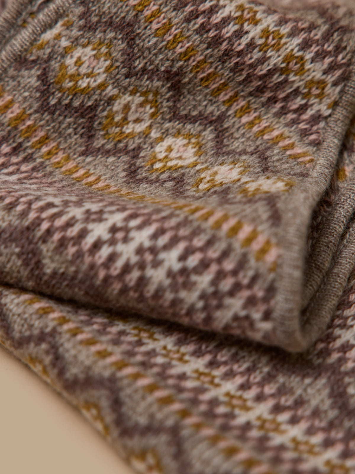Dreiecksschal mit Jacquard-Muster, für Erwachsene