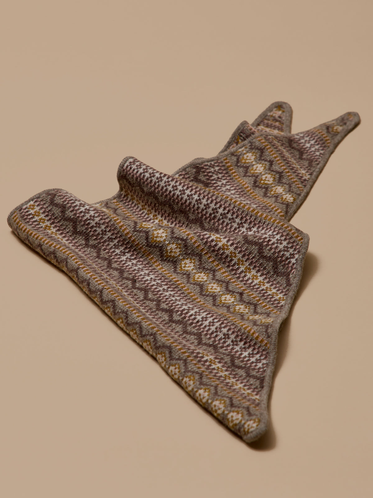 Dreiecksschal mit Jacquard-Muster, für Erwachsene