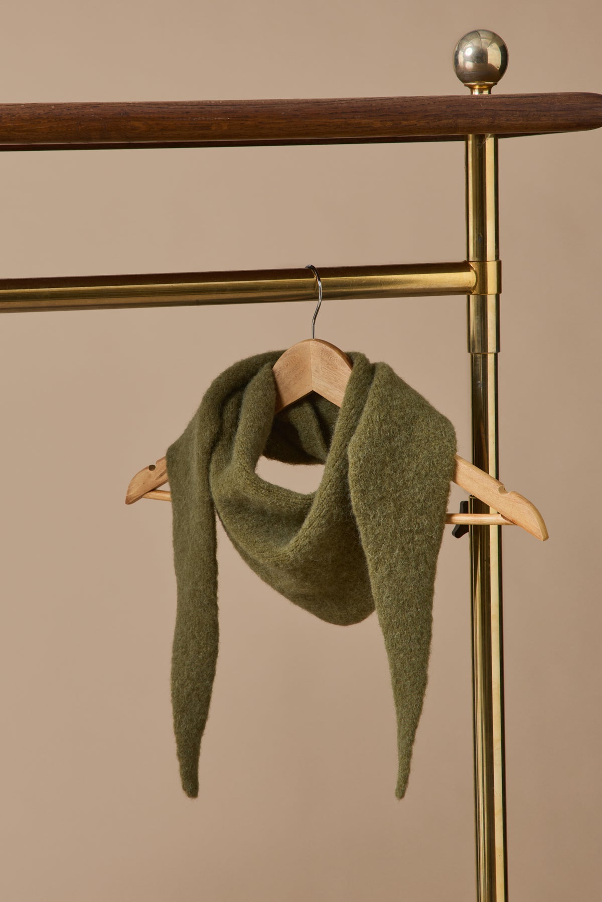 Damen-Dreickstuch – Cyrillus X Les 3 Tricoteurs